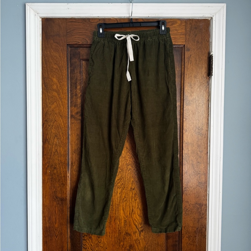 Indigo Luna Livia Cord Trousers Forest Size Small - Picture 7 of 7